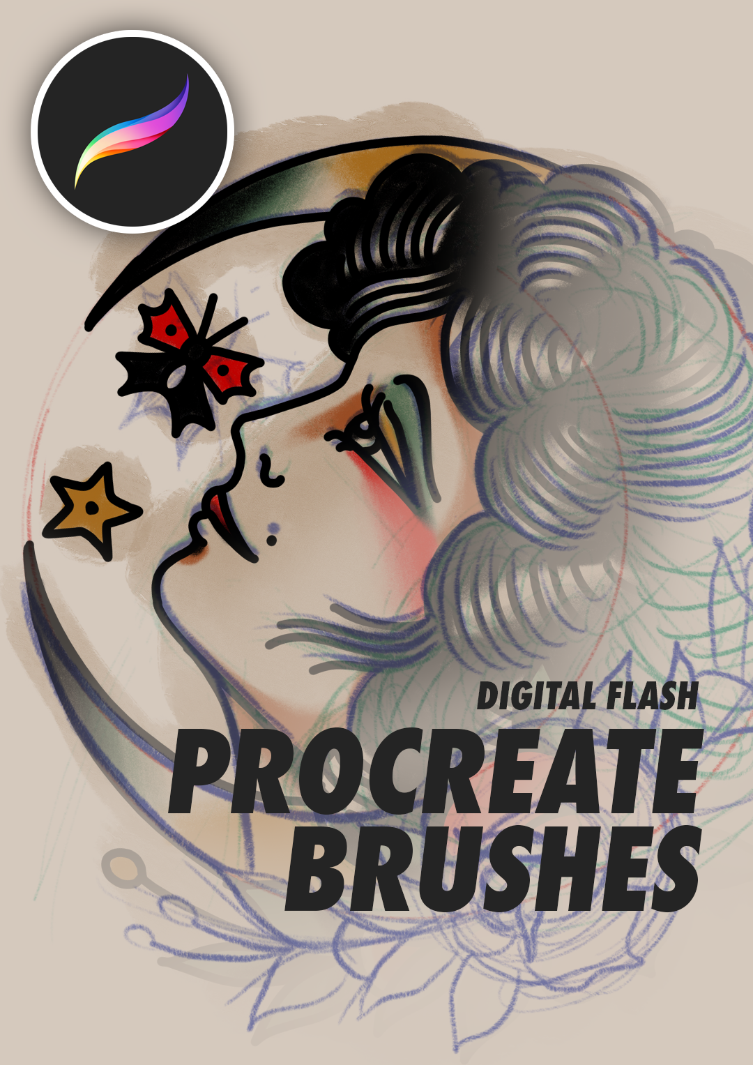 Tattoo Brushes for Procreate Stamps and brushes to easily add tattoos to  your paintings https  VK